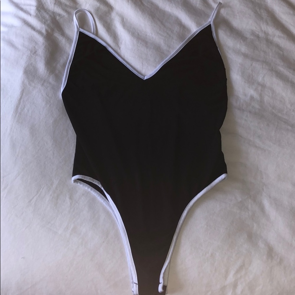 Black Aqua bodysuit